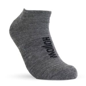 Hollow No Show Socks Grey Large NWT in packaging